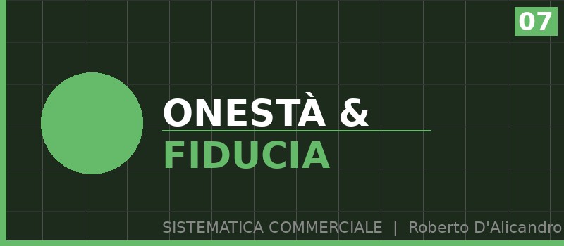 Fiducia e onestà